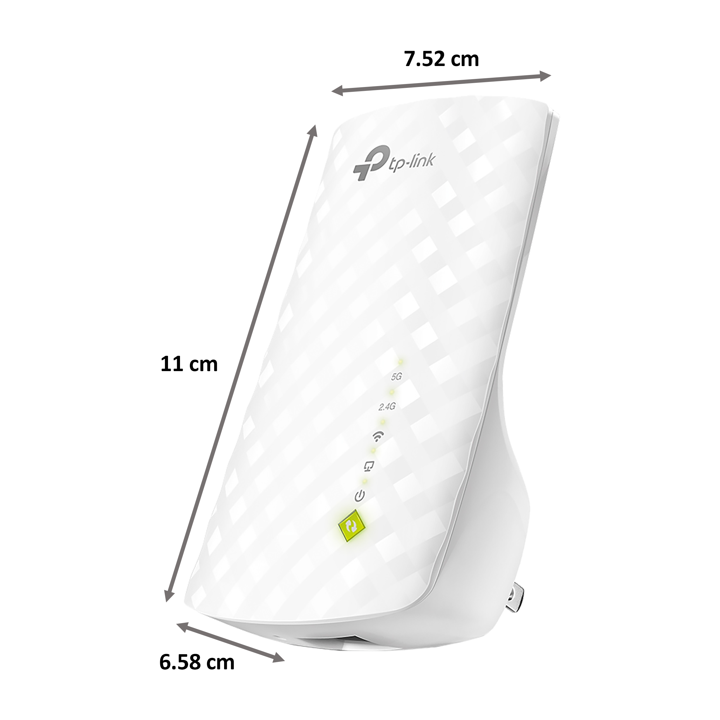 tp-link RE220 V3 Dual Band Wi-Fi Range Extender (High Speed Mode,  153500533, White)